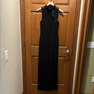 NWT Lulus Black Sleeveless Maxi Dress